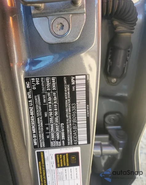 2018 Mercedes-Benz Gle 350 z USA, uszkodzony, nr VIN 4JGDA5JB7JB096383